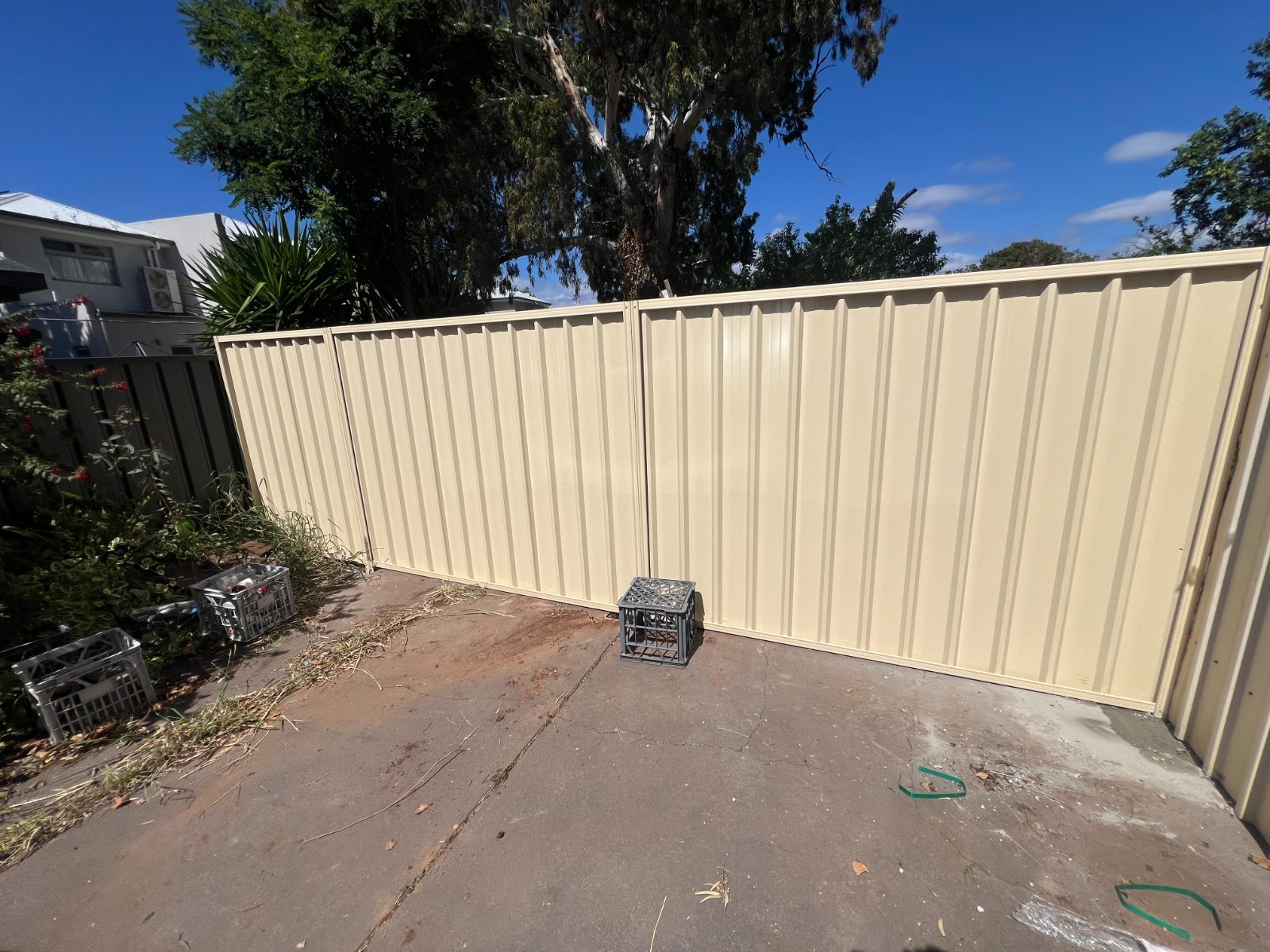 Finished line — real AOI site, South Australia